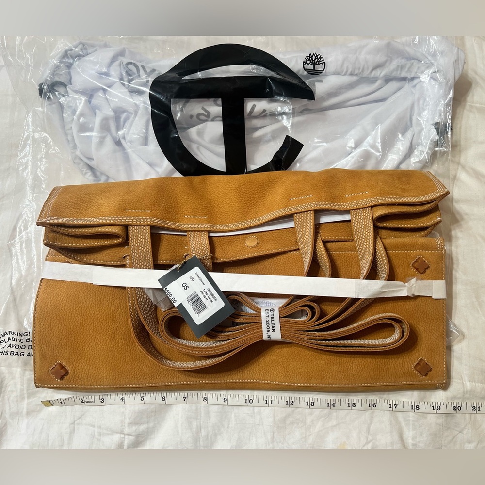 *SOLD* NWT- TELFAR x Timberland Limited Edition Collaboration Large Shopper - Picture 12 of 16